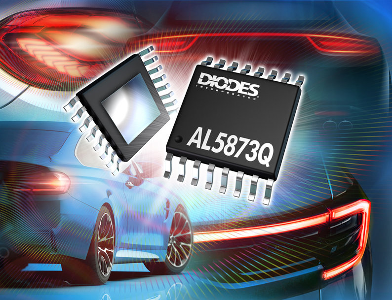 Automotive-konformer LED-Treiber von Diodes Incorporated vereinfacht Design der Heckbeleuchtung
